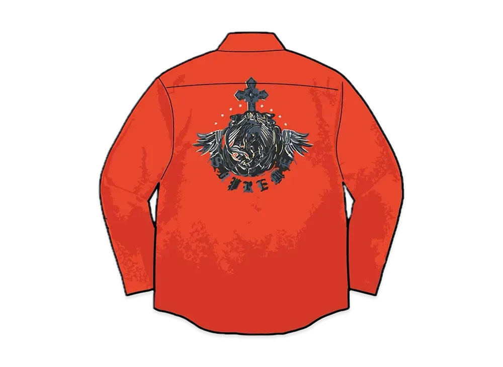 Supreme Mary Work Shirt "Orange"