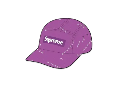 Supreme Stitch Jacquard Camp Cap "Purple"
