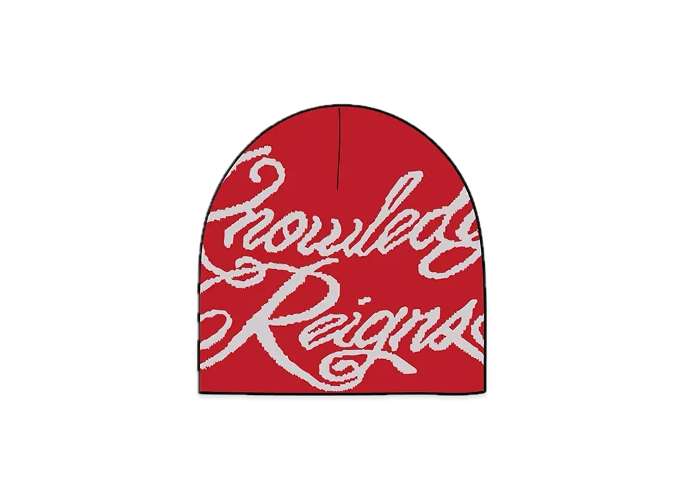 Supreme Knowledge Reigns Beanie "Red"