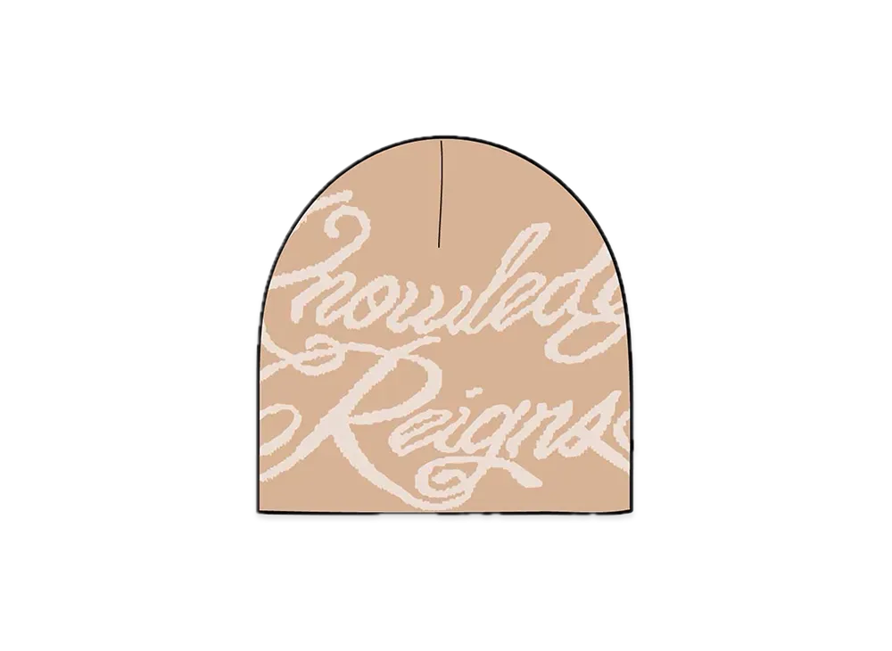 Supreme Knowledge Reigns Beanie "Tan"