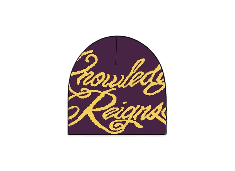 Supreme Knowledge Reigns Beanie "Purple"