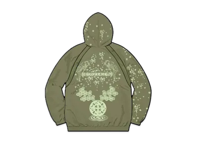 Supreme AOI Glow-in-the-Dark Track Jacket "Olive"