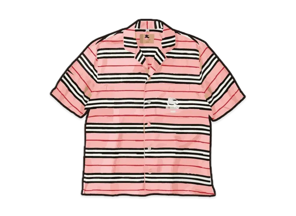 Supreme / Burberry Silk S/S Pajama Shirt "Pink"