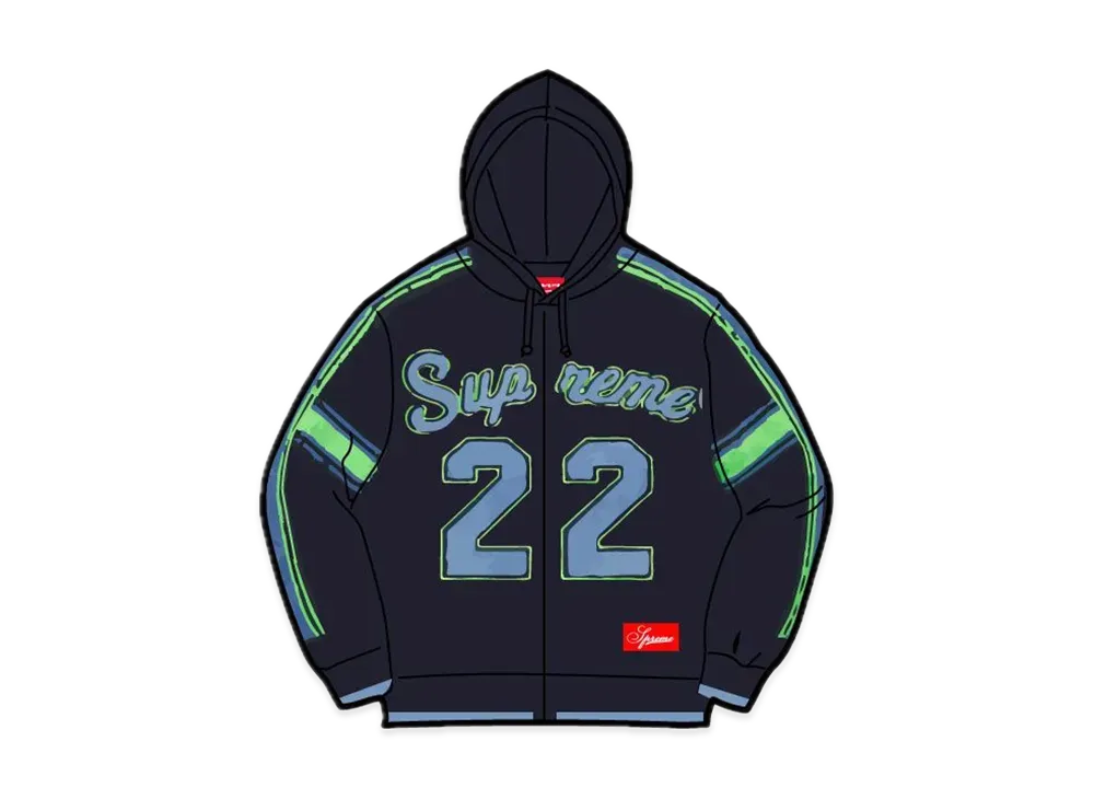 Supreme Sport Zip Up Hooded Sweater 