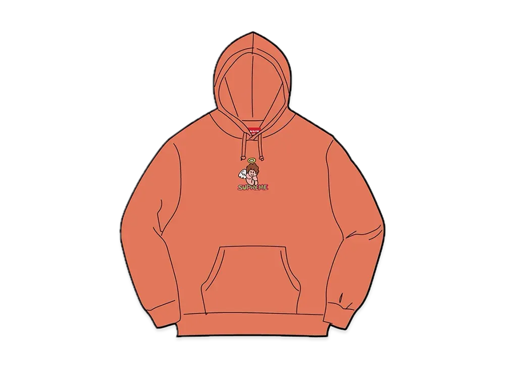 Supreme Angel Hooded Sweatshirt "Apricot"