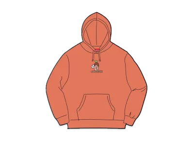 Supreme Angel Hooded Sweatshirt "Apricot"