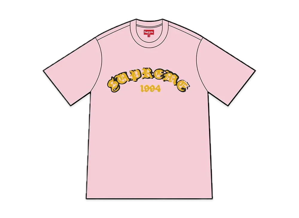 Supreme Old English Glow S/S Top 