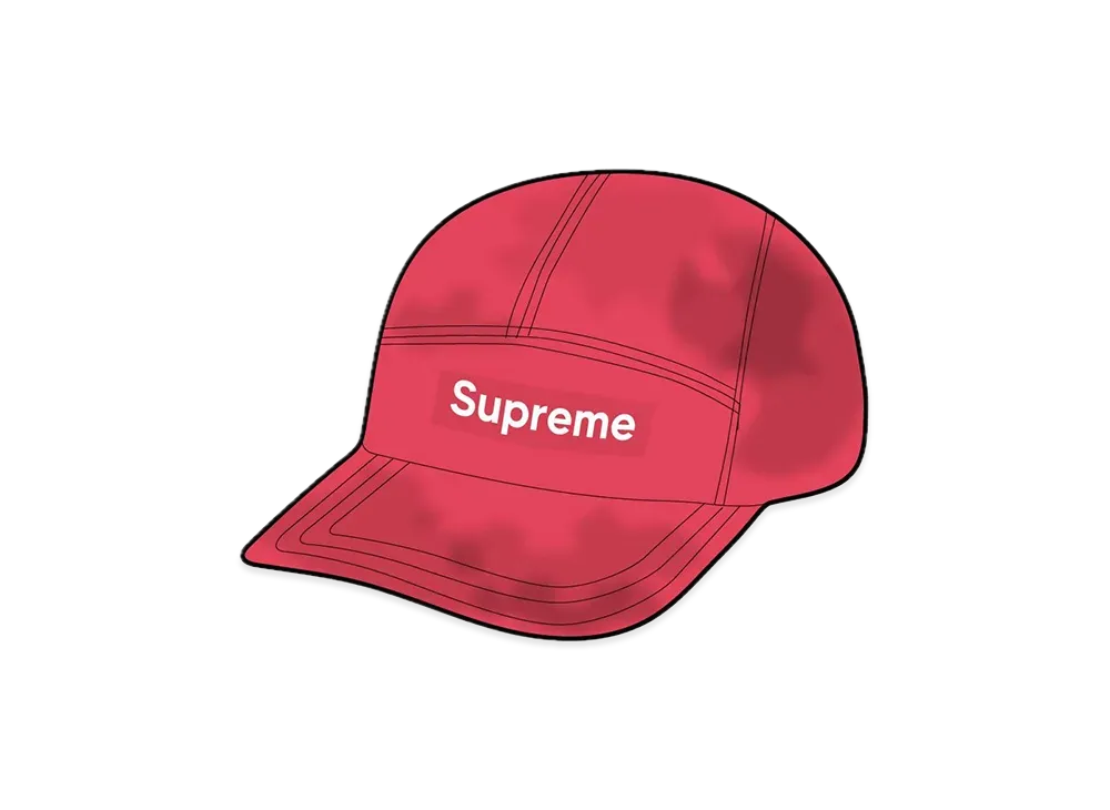 Supreme Crushed Velvet Camp Cap "Pink"