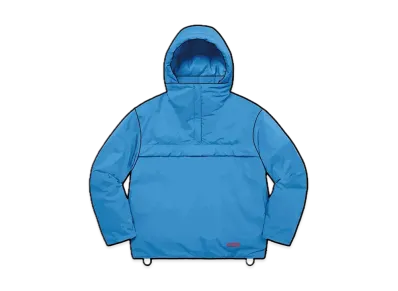 Supreme Hooded Down Pullover "Bright Blue"