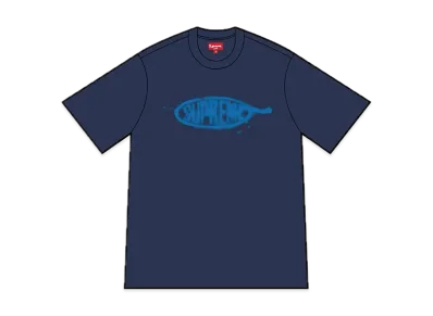 Supreme Ink Blot S/S Top "Dark Royal"