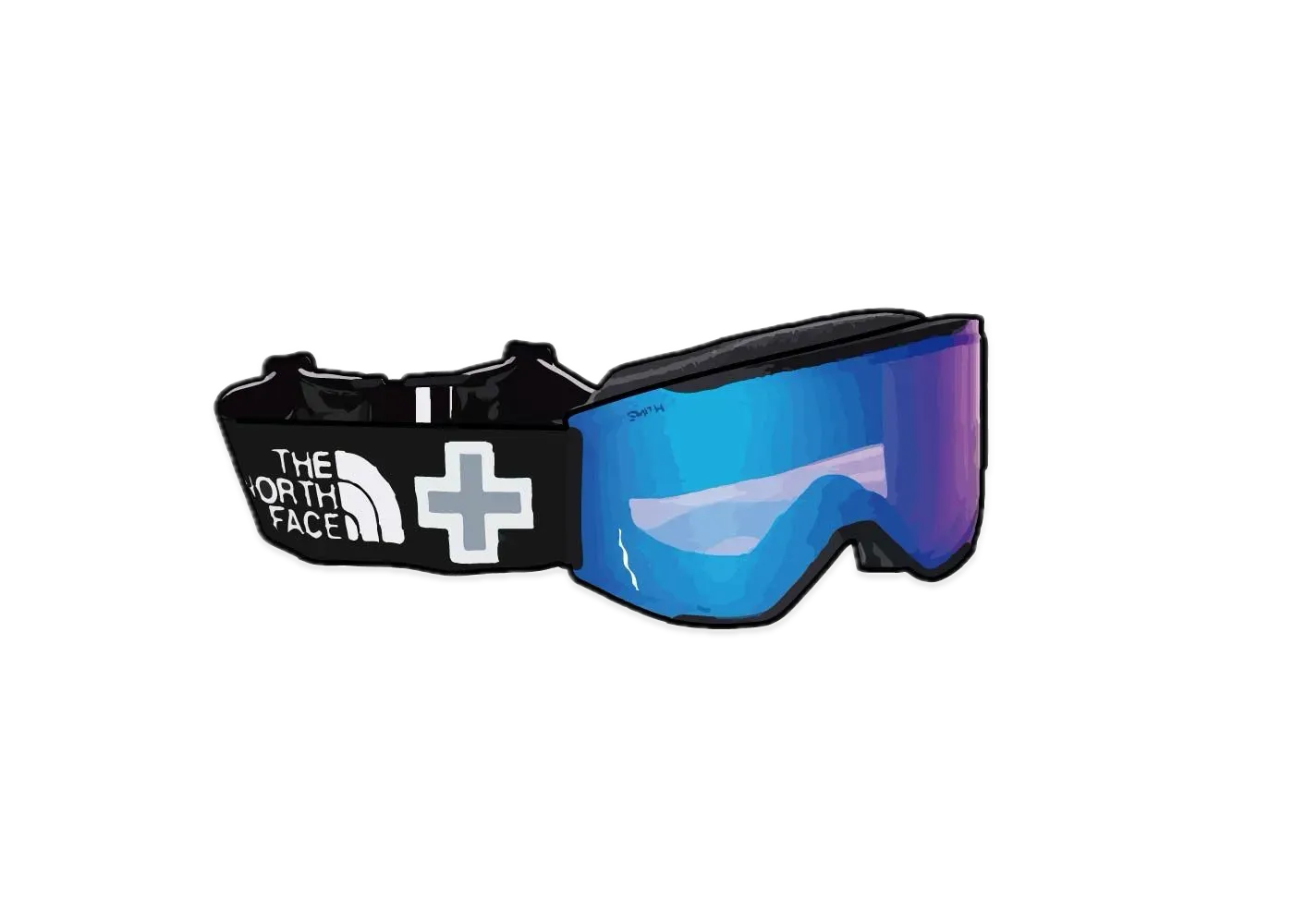 Supreme x The North Face Smith Rescue Goggles "Black"