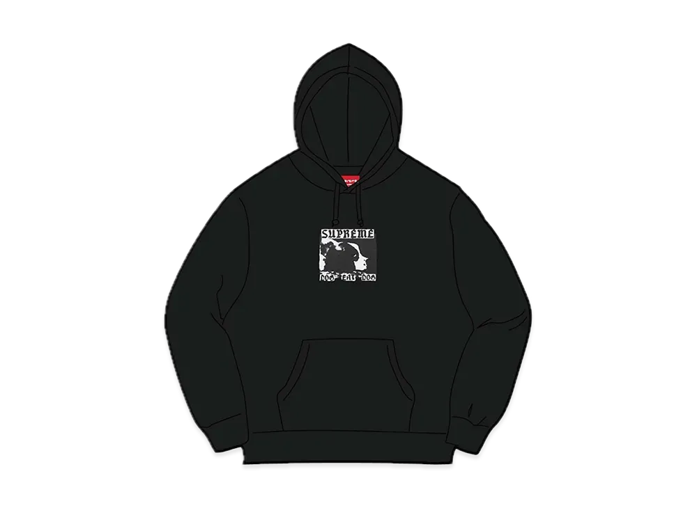 Supreme Dog Eat Dog Hooded Sweatshirt "Black"
