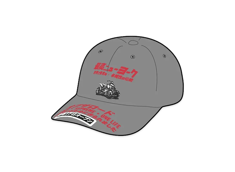 Supreme ATV 6-Panel "Grey"