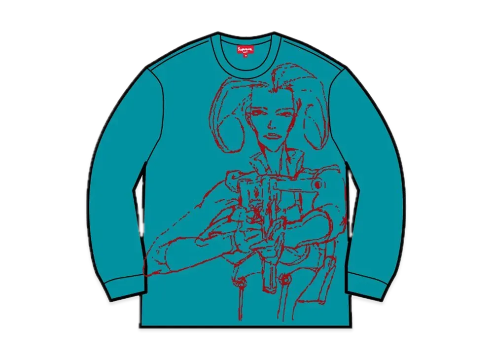 Supreme Aeon Flux Sweater "Cyan"