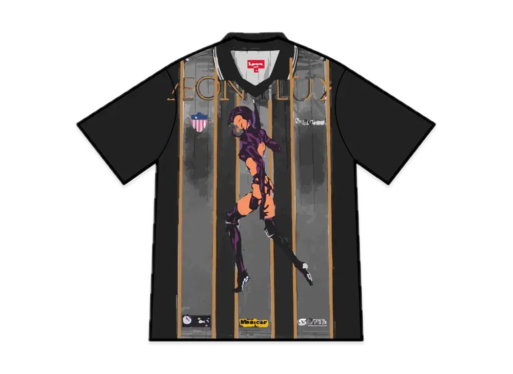 Supreme Aeon Flux Soccer Jersey "Black"
