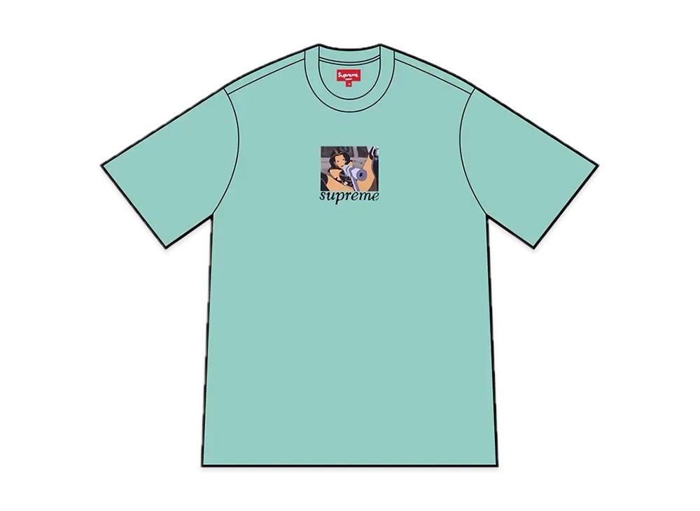 Supreme Aeon Flux Gun Tee "Teal"
