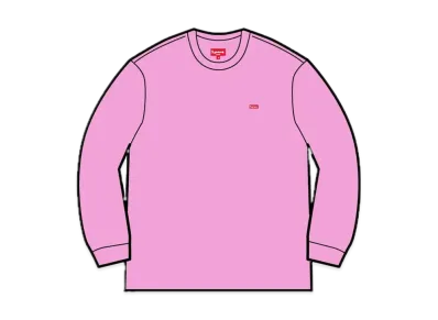 Supreme Small Box Crewneck "Bright Pink" (22SS)