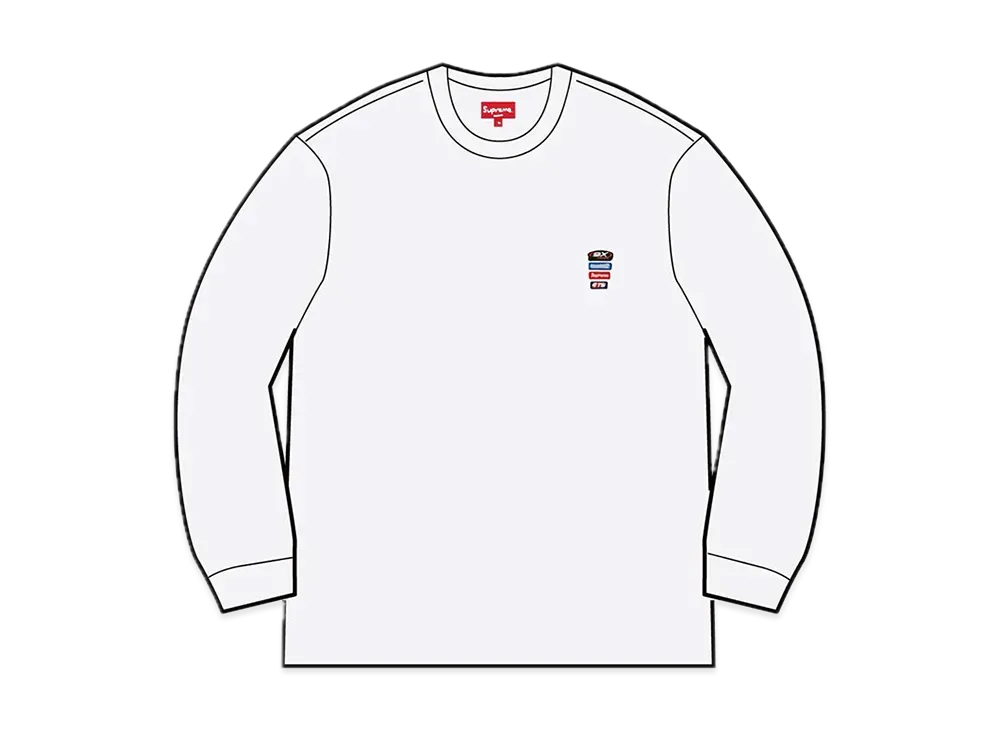 Supreme Precision L/S Top "White"