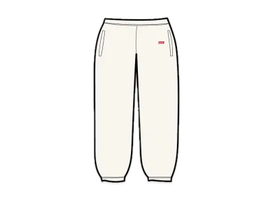 Supreme Small Box Sweatpant "Natural"(22SS)