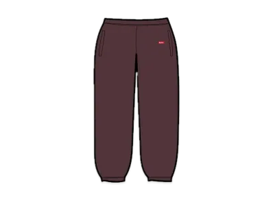 Supreme Small Box Sweatpant "Dark Brown"(22SS)