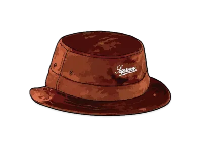 Supreme Crushed Velvet Crusher "Rust"