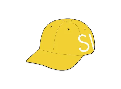 Supreme Spread 6-Panel "Yellow"