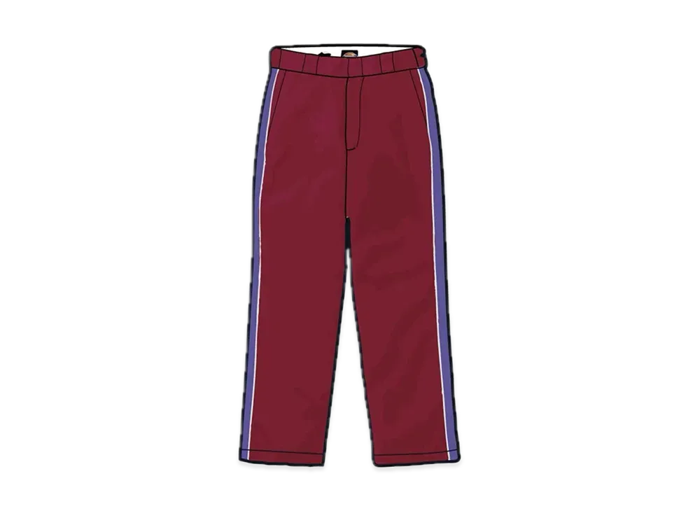 Supreme x Dickies Stripe 874 Work Pant "Maroon"