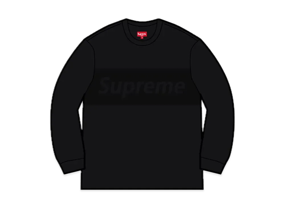 Supreme Tonal Paneled Sweater "Black"