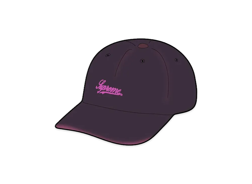 Supreme Washed Twill 6-Panel "Purple"