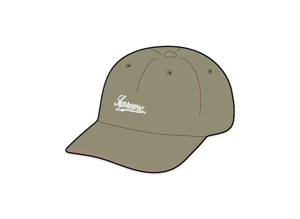 Supreme Washed Twill 6-Panel "Green"