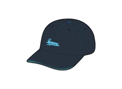 Supreme Washed Twill 6-Panel "Blue"