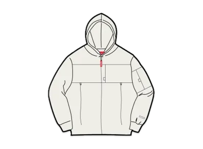 Supreme Full Zip Facemask Jacket "Stone"