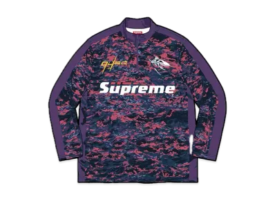 Supreme Waves Zip Pullover "Purple"