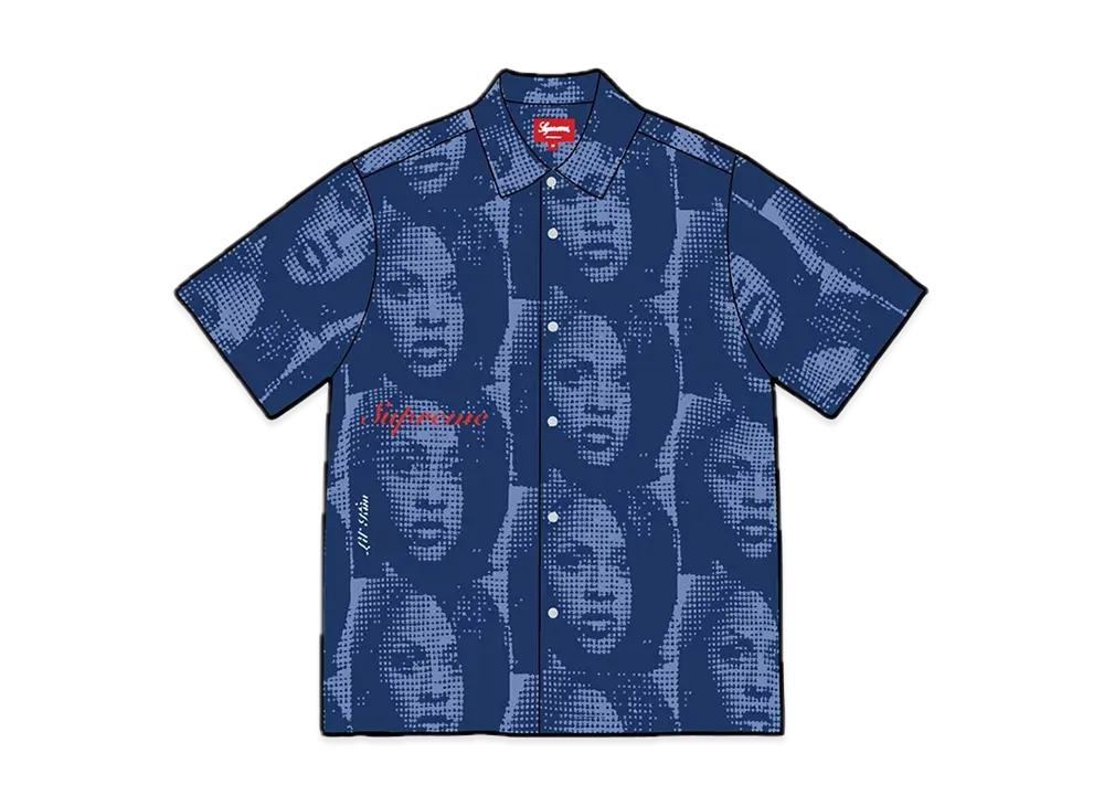 Supreme Lil Kim S/S Shirt "Light Blue"