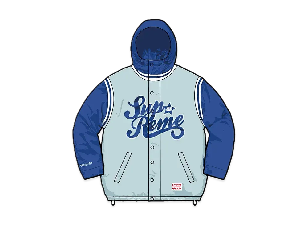 Supreme Mitchell & Ness Quilted Sports Jacket Supreme Mitchell & Ness Quilted Sports Jacket