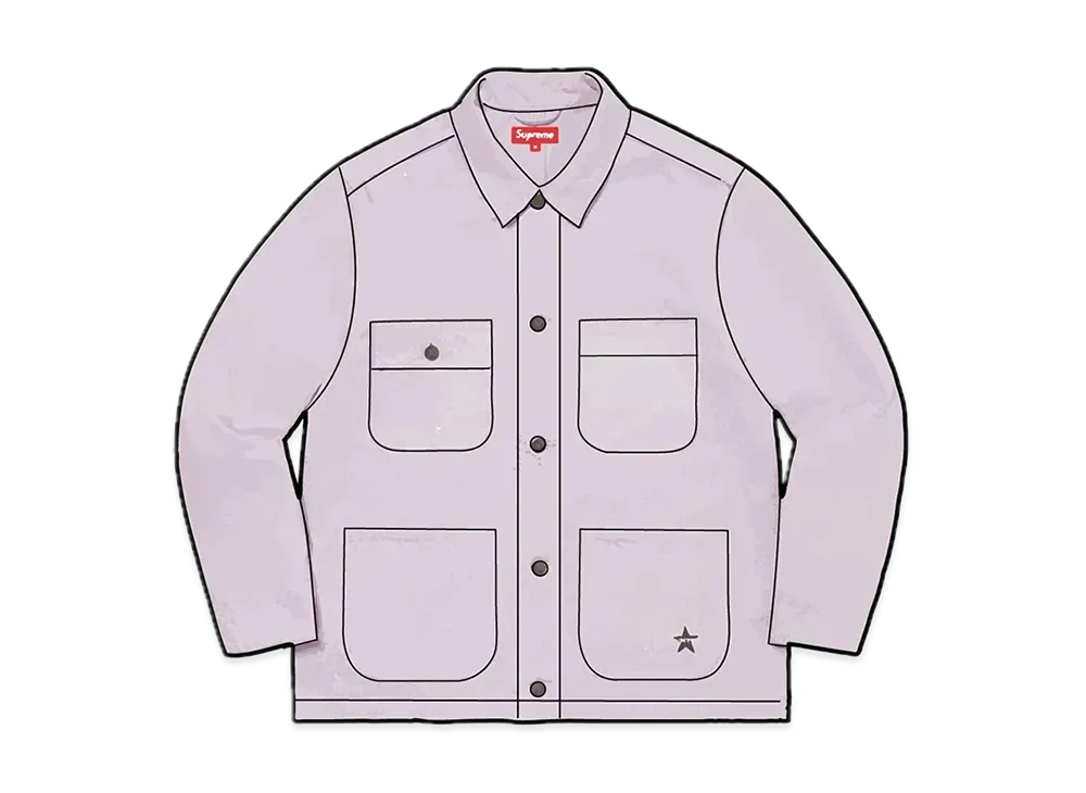 Supreme Denim Chore Coat "Lavender"