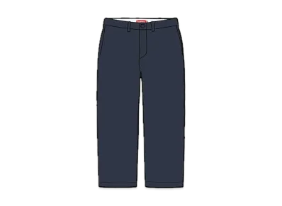 Supreme Chino Pant "Dark Navy"(22SS)
