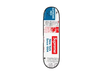 Supreme Paint Skateboard "White"