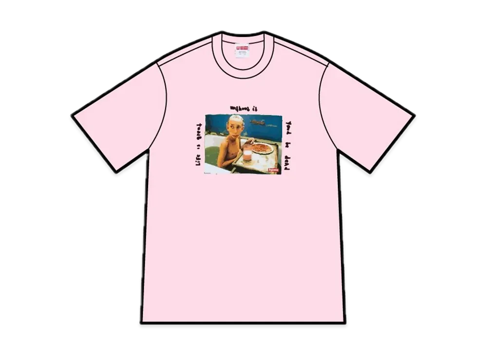 Supreme Gummo Bathtub Tee "Light Pink"