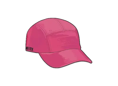 Supreme GORE-TEX Leather Camp Cap "Pink"