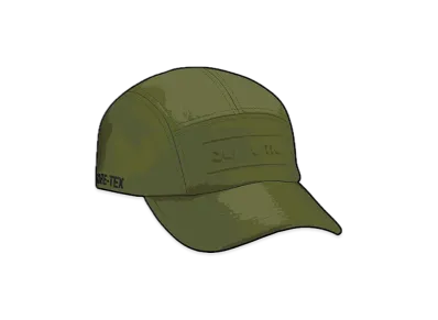 Supreme GORE-TEX Leather Camp Cap "Olive"