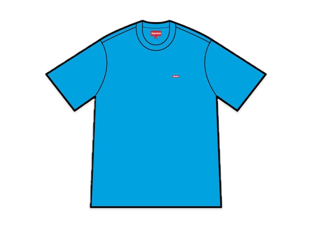 Supreme Small Box Tee "Bright Blue"(Made in Vietnam)(22SS)