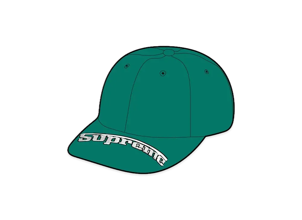 Supreme Touring Visor 6-Panel "Green"