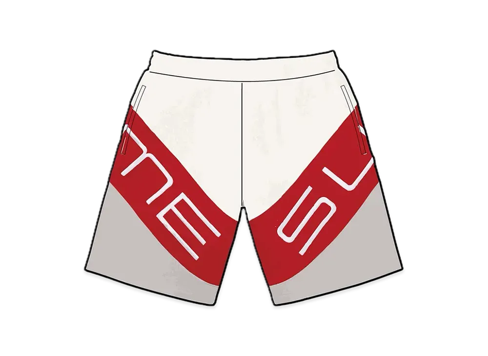 シュプリーム ストレッチ スウェットショート "ホワイト"