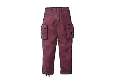 Supreme / Stone Island Reactive Ice Camo Ripstop Cargo Pant "Red"