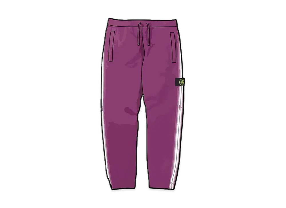 Supreme / Stone Island Stripe Sweatpant "Purple"