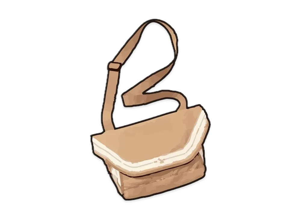 Supreme / Stone Island Stripe Messenger Bag "Tan"