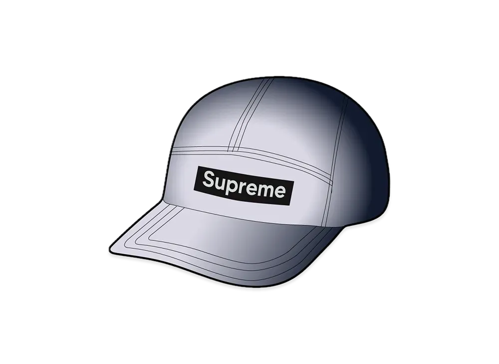 Supreme Reflective Mesh Camp Cap "Navy"