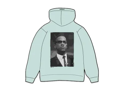 Supreme Malcolm Hooded Sweatshirt "Pale Mint"