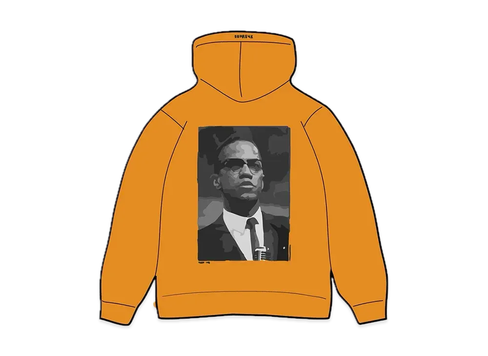 Supreme Malcolm Hooded Sweatshirt "Gold"